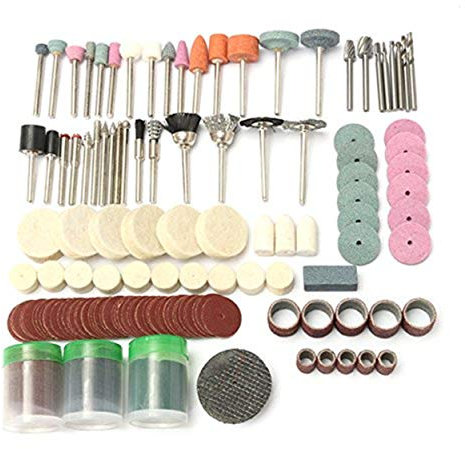 EsportsMJJ 228Pcs Rotary Tool Kit De Accesorios para Esmerilado Pulido Herramientas Rotatorias