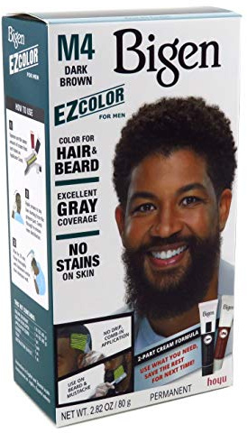 Bigen Ez Color For Men M4 Dark Brown Kit (Pack of 3)