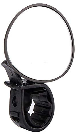 Rétroviseur Vélo, Réglable Rotatif à 360°, Guidon Monté, pour Vélo de Route et Montagne, Miroir de Vision Arrière