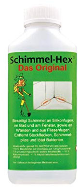 Schimmel-Hex Original – Schimmelentferner, Schimmel-Vernichter & Schimmel-Reiniger für Silikonfugen & Fliesenfugen – Antischimmelmittel & Fugenreiniger für Bad, Dusche, Fenster & Fliesen – 1 x 250 ml