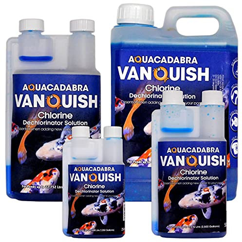 Aquacadabra Vanquish Chlorine Dechlorinator Tap Safe Pond Water Solution 250ml