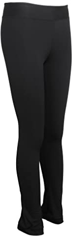 Milageto Eiskunstlauf Training Lange Hosen Damen Warme Strumpfhosen Hosen