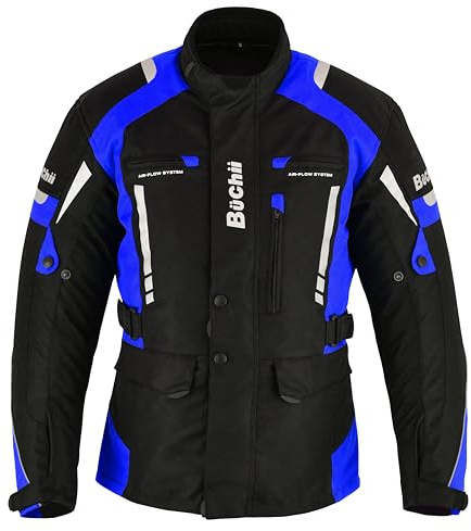 Buchii Motorcycle Jacket Motorbike Jacket Heavy Duty Cordura 600D Waterproof jacket Hi Vis Full Body Protective CE Armoured Winter Summer Biker Jacket motorbike jackets for men