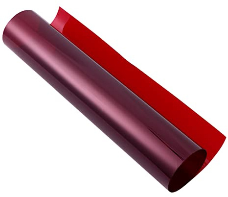 MOLUCKFU 2stücke Film Farbfilter Transparent Für Foto Und Videostudios Gel-Folie Für Kreative Lichtgestaltung Und Farbkorrektur