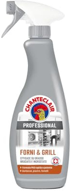 Wintem Sgrassatore Spray per Forni e Grill Formula Concentrata e Potente 700ml - Ideale per Rimuovere lo Sporco più Incrostato e Laciare le Superfici Pulite e Brillanti Senza Aloni o Grasso