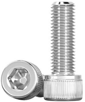 Drenky M4 x 20mm Zylinderkopfschrauben Zylinderschrauben mit Innensechskant DIN 912 (ISO 4762) Maschinenschrauben Edelstahl A2 V2A, Vollgewindeschrauben, 50 Stück