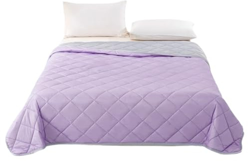 ycezw Piumoni – Coperta estiva leggera coperta termica per – Coperta delicata sulla pelle per temperature calde, sudorazioni notturne, viaggi, camera da letto, campeggio e divano