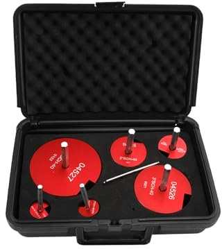 6 Piece PPR Pipe Fitting Reamer Kit 04529 – Fits 1/2 Drills – Plastic Pipe Reamer for PVC CPVC ABS Fittings – Reuse Fittings – Deburring Tool Set for 04521 04522 04524 to 04527