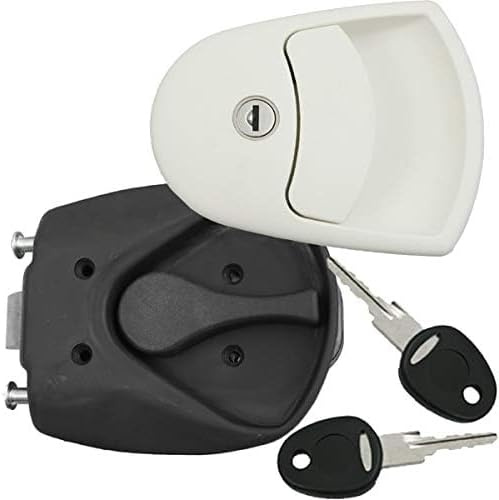 CR-MOESANCO Serratura 1125 completa bianca – porte per camper