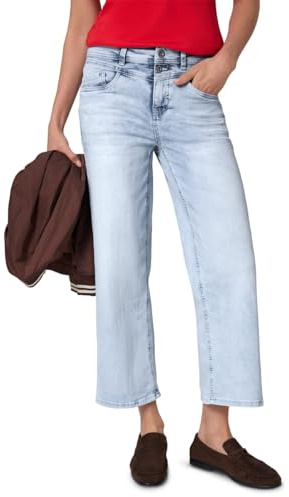 Street One 3818370 - Jean Large Coupe Ample - Jean - Femme