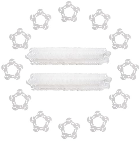Jnchdghwa 100 Clip per di Palloncini, Clip Riutilizzabili per di Palloncini, Accessori in Plastica per Supporto per Palloncini
