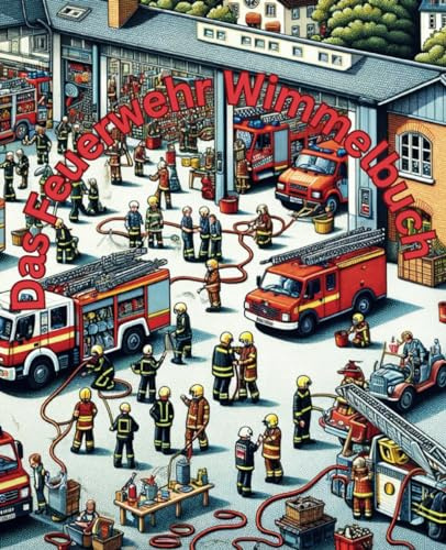 Das Feuerwehr Wimmelbuch: Der große Wimmelspaß