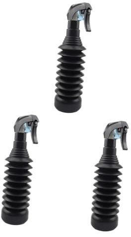 FRCOLOR 3 botellas de spray para el cabello, rizado, pulverizador de agua, pulverizador de plástico, botella pulverizadora para el cabello, peluquería, riego, botella pulverizadora de plástico,