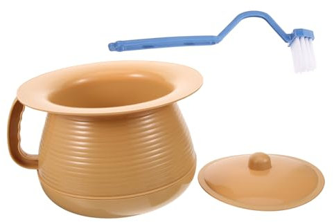 WATIIFUFU Urinal Mit Deckel Aus Kunststoff Tragbarer Urinbecher Für Hause Und Krankenhausgebrauch Spucknapf-toilette Zur Einfachen Und Aufbewahrung