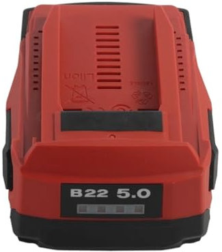Nueva batería de Iones de Litio de Repuesto de 22 V 5,0 Ah, Compatible con Herramientas inalámbricas Hilti de 21,6 V y 22 V, martillos, taladros for batería de Herramientas eléctricas B22 de 22 V