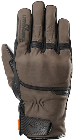 Furygan Jet All Seasons D3O Evo - Gants Moto Homme - Cuir de chèvre - Tactile - Toutes Saisons - 100% Waterproof- Doublure Respirante et Thermique