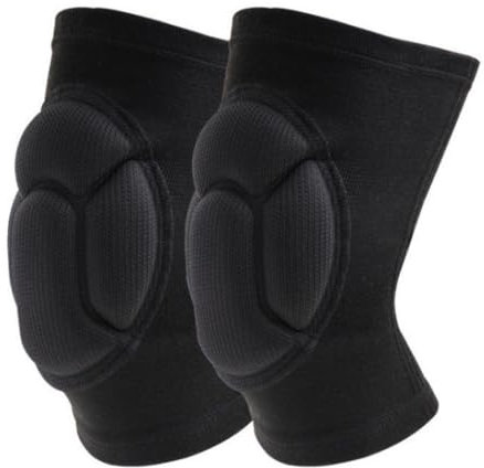 XFSRG Knieschoner Anti Beulen mit Dickem Kniekissen Atmungsaktiv und Bequem Kniepolster Sportlicher Schutz für Radfahren Volleyball Rollschuhlaufen Tanzen