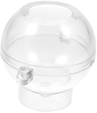 OSALADI Molde Para Velas Esférico Diy Plástico Transparente 5 Cm Para Manualidades Fiestas y Decoración Romántica Uso Familiar