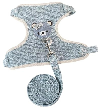 Hundehalsband Teetasse Hundeleine Kleines Haustier Katze Kaninchen Halsband Brustgurt Hundeleine Welpenleine Extra kleines Haustiergeschirr