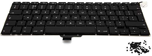 MMOBIEL Repuesto de Teclado QWERTY Versión de UK Compatible con MacBook Pro A1278 13” 2008-2012