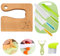 Kindermesser 8-teiliges Kinder-Küchenmesser-Set zum Schneiden und Kochen von Obst oder Gemüse für Kleinkinder, inklusive Holzmesser Schneidebrett Schäler(Affen)