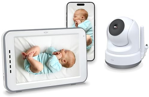 ELRO BC4000 Babyvakt Royale Full HD-babyvakt med 12,7 cm pekskärm och app