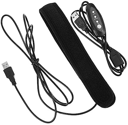 Artibetter Calentador De Lente De Cámara Calefactora De Rocío USB Neopreno Duradero Adecuado para Telescopio Cámara Botella De Energía