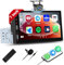 OiLiehu Radio 1 DIN Carplay Android Auto Radio de Coche 7 Pulgadas Pantallas para Coches Soporte Mirror Link/EQ/Bluetooth/Control del Volante/FM Radio/Cámara de Marcha Atrás/DVR/AUX/USB