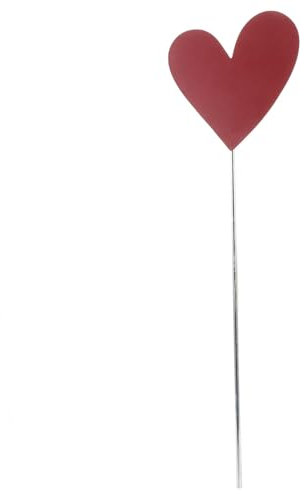 ULDIGI Heart Garden Stake Decorative Heart-shaped Ornament for Outdoor and Indoor Use for Valentine's Day Home Decor and Decoration
