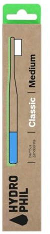 Hydrophil Bambus Zahnbürste Classic Medium, sortiert Natur|Atlantic Ocean (1)