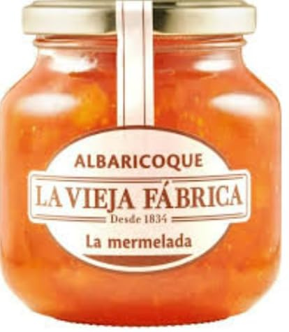 La Vieja Fábrica Pâte de Coing Albaricoque, Confiture Traditionnelle à Tartiner, Pack de 3 x 2 Boîtes de 200g