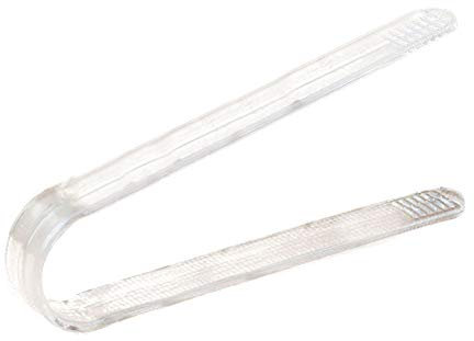 Pinzas De Plástico Transparente De La Barra De Caramelo Cucharadas Porción Tong para El Abastecimiento De Hielo Terrones De Azúcar Bar Hotel Inicio De Cocina