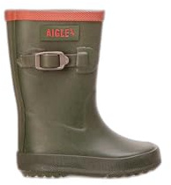 Aigle Perdrix 2, Botte de Pluie Garçon Unisex Kinder, Kaki, 30 EU
