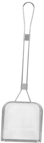 Amosfun Piatto Caldo Grasso Skimmer Cucchiaio Maglia Di Acciaio Inossidabile Colino Per Alimenti Colino Cucina Cucina Maglia Ragno Filtro Per Alimenti Mestolo Per Oli Filtro