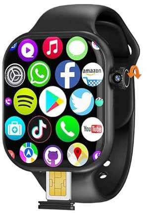 Android Smart Watch, 4G Network Support, 32GB Storage, Large Touch Screen Display, Cellular Version, SIM Card Compatible
