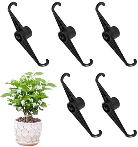 Genérico Sujetadores Plant Bender | Soporte y Guiado para Cogollos de Plantas en Jardinería | 5 Piezas Ajustable para Plantas Frutales Hortalizas Arbustos Flores y Brotes