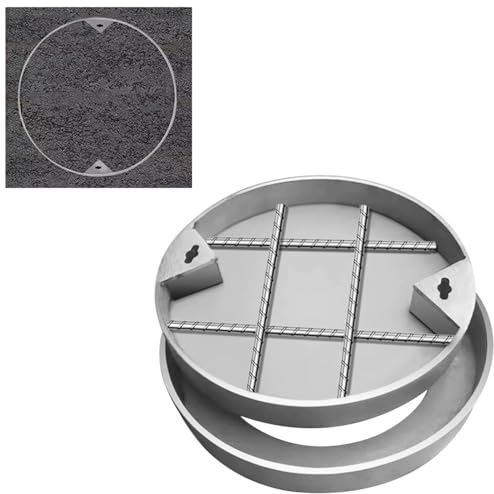 Stainless Steel Drain Cover - Heavy-Duty Outdoor Catch Basin for Paving Stones, Perfect for Driveways, Patios, and Landscape Solutions