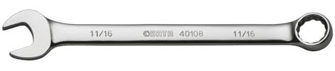 SATA Ring-Maulschlüssel, 38 mm ST40244SC (Ringmaulschlüssel Maulringschlüssel Maulschlüssel Ringschlüssel Werkstattschlüssel Schlüssel)