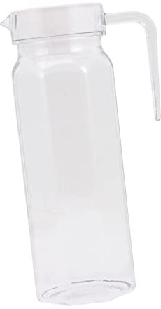 Alipis Bottiglia Per Bevande Trasparente Da Contenitore Per Succo Fai Te Utilizzabile Per Fredda Tè e Bibite Design Pratico e Resistente Per Casa e Ufficio