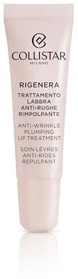 Collistar Rigenera Trattamento Labbra Antirughe Rimpolpante, Levigante e Definito con Acido Ialuronico e Peptidi Biomimetici, Azione Anti-Età e Idratante per Labbra Perfette, 15 ml