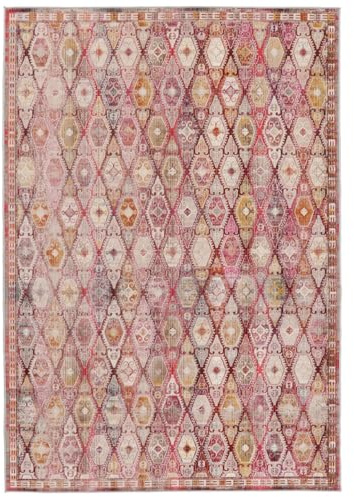 RugVista Nenax Alfombra, 160 x 230 cm, Rojo/Rosa
