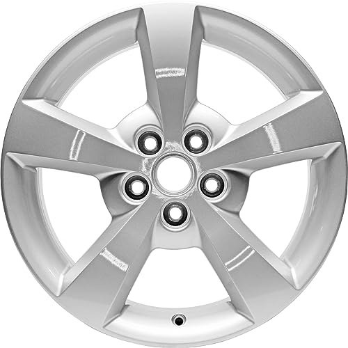 New 17x7 17-Inch Silver Aluminum Alloy Wheel Rim Fits Chevrolet Malibu 2008-2012 ALY05334U20N