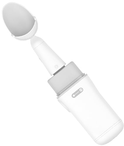 SHANRROW Cuillère à Parkinson, cuillère intelligente anti-secousses, cuillère et fourchette séparables, utilisation de charge, pour les patients souffrant de Parkinson ou de tremblements