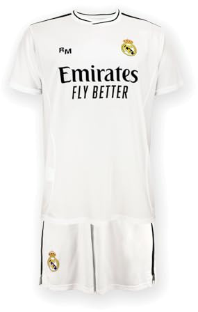 Real Madrid Primera Equipación Niños Temporada 24/25 Camiseta Unisex niños (Pack de 1)