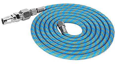 Braided Airbrush Air Hose Adapter Kit, Air Hose for Spray Gun Air Compressor
