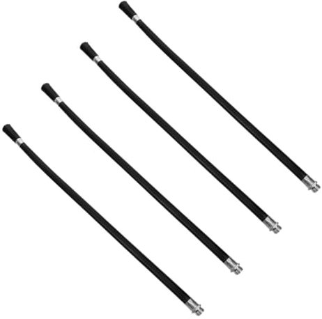 jojofuny 4piezas Manguera De Extintor De Tubo De Goma Flexible Accesorios Para Descarga De Extintores Reemplazo De Mangueras Para Extintores Para Uso Domestico