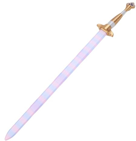 Yanmis Spada Colorata per Costume Cosplay, Arma di Prop Giocattolo Spada Anime Retrattile Stampata in 3D da 38 Pollici per Halloween Natale, per Collezionisti di Film
