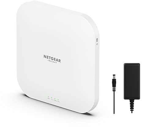 NETGEAR Cloud Managed Wireless Access Point (WAX620PA) - WiFi 6 Dual-Band AX3600 Speed | Up to 256 Client Devices | 802.11ax | Insight Remote Management | PoE+ Powered or Included AC Adapter