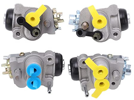 4 Stück Radbremszylinder Vorne Links Rechts für TRX300 4WD TRX 300 4x4 1988-2000, Ersatzteilnummer 45370 HC5 971, 45350 HC5 971, 45330 HM5 630, 45310 HM5 630