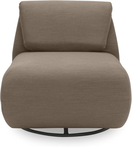 DOMO. collection Outdoor Sessel Spiekeroog, Rückenfunktion, braun | Sessel mit Rückenfunktion, wetterfest für Garten und Terrasse, komfortabler Polstersessel, 68 x 88 x 67 cm (BxTxH)